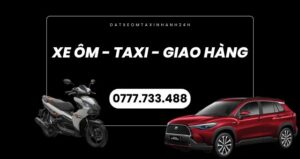 Giới Thiệu Đặt Xe Ôm Taxi Nhanh 24H