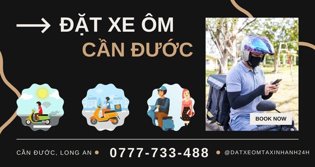 Cần Đặt Xe Ôm Cần Đước - Gọi Ngay Hotline 0777733488